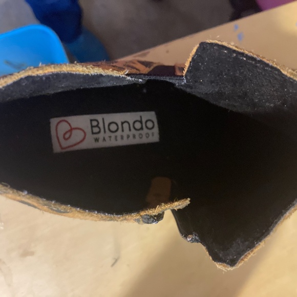Blondo Leopard-Print Waterproof Booties - Picture 4 of 5